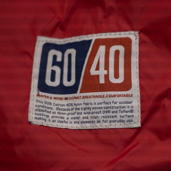 Penfield Black and Red Lining Raincoat - Picture 5 of 5